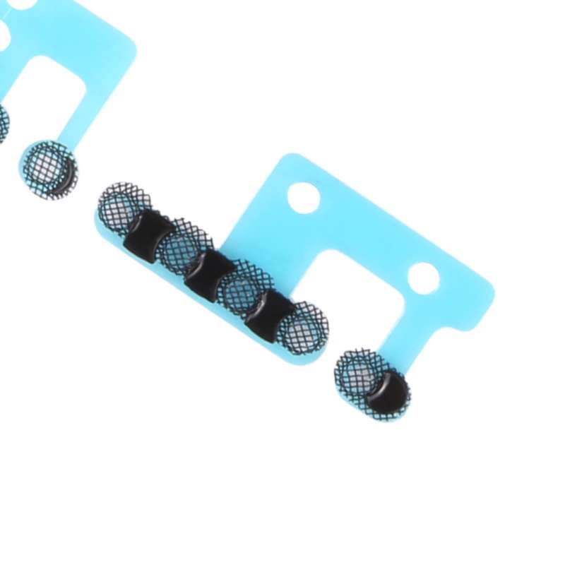 10 PCS Speaker Dustproof Mesh for iPhone 12 Pro (Black)
