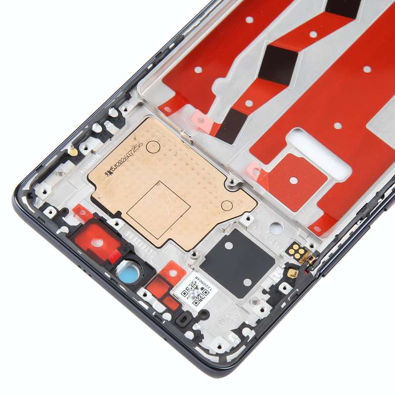For Huawei nova 10 Front Housing LCD Frame Bezel Plate(Black)