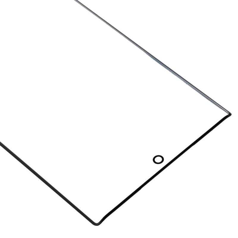 For Galaxy Note 10 Front Screen Outer Glass Lens (Black)