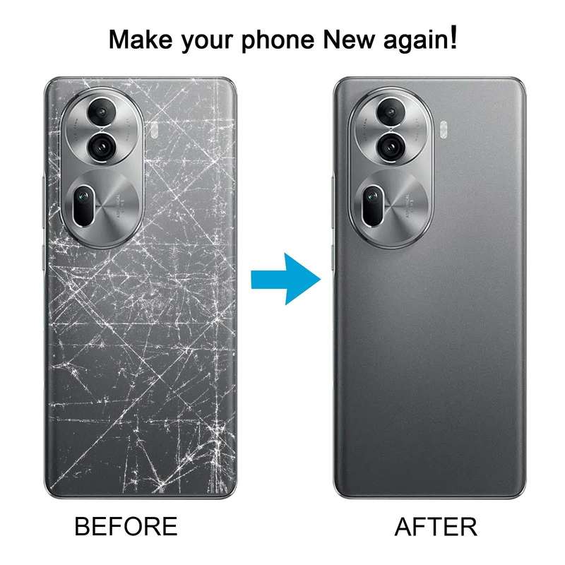 For OPPO Reno11 Pro 5G Original Battery Back Cover with Camera Lens Cover(Green)
