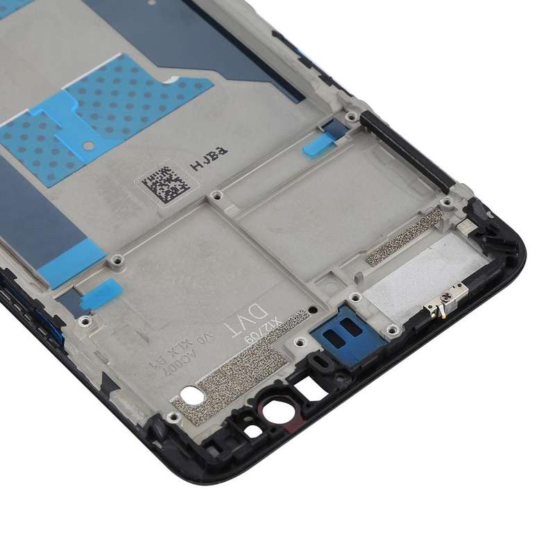 For OPPO R11s Front Housing LCD Frame Bezel Plate  (Black)