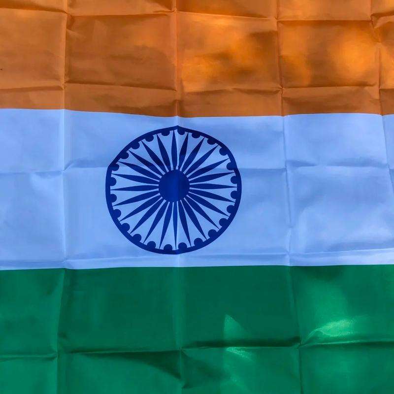 90 x 150cm Indian Flag No. 4 Polyester Flag