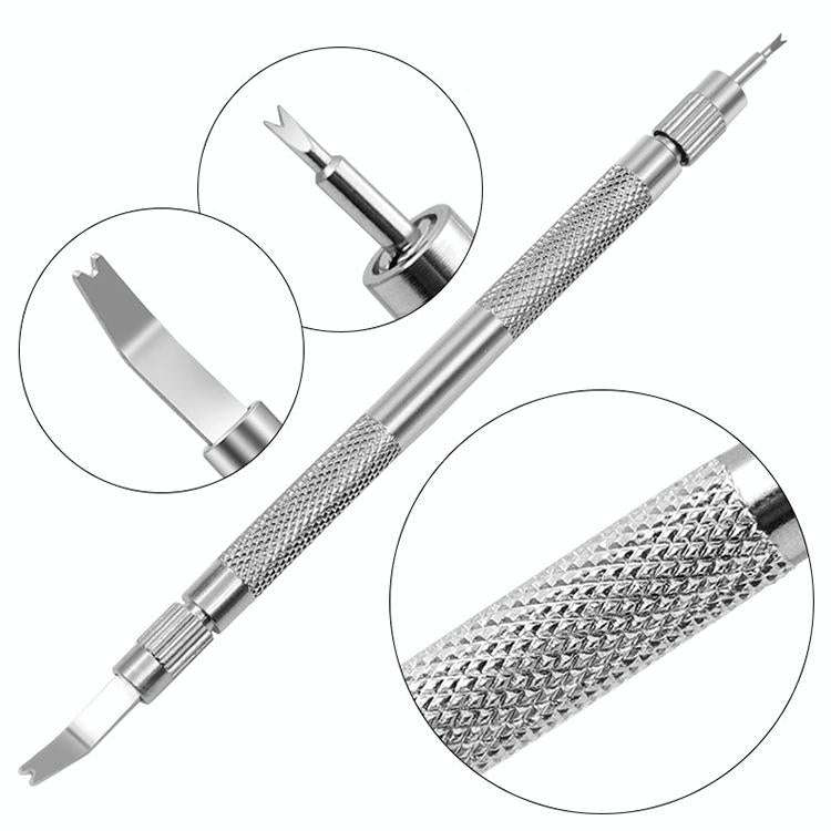Handy Tool spring Bar Remover + Pin Remover for Replace Band Wrist(Silver)