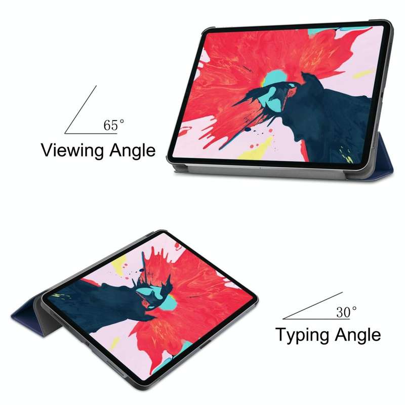 For iPad Pro 11 inch 2020 Custer Texture Smart PU Leather Tablet Case with Sleep / Wake-up Functi...