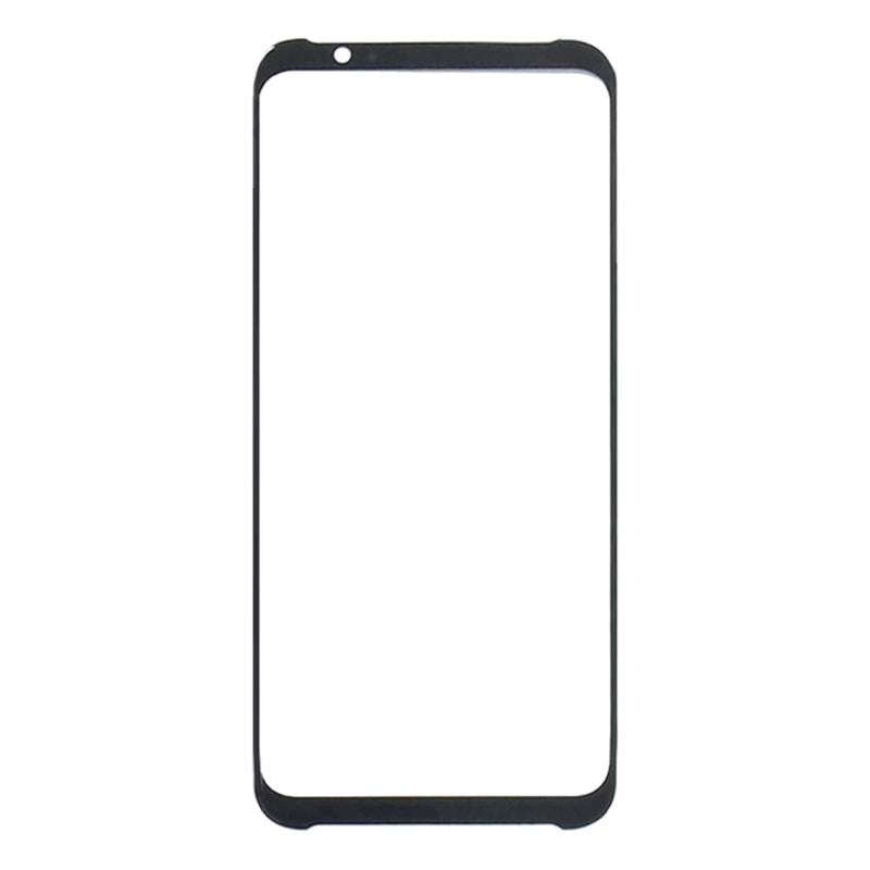 Front Screen Outer Glass Lens for ZTE Nubia Red Magic 3 / Red Magic 3S NX629J(Black)