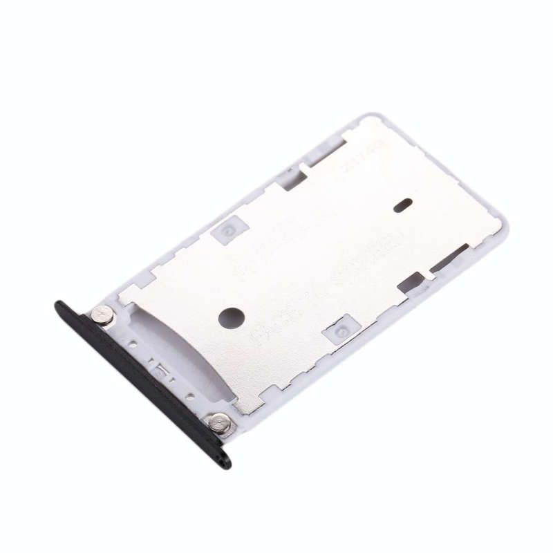 For Xiaomi Redmi Note 4X SIM & SIM / TF Card Tray(Black)