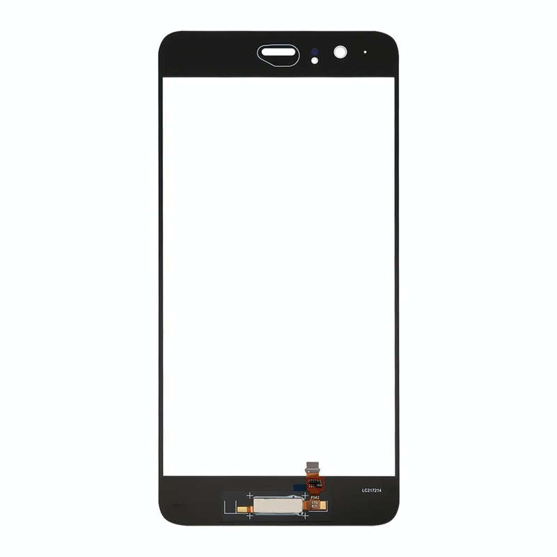 For Huawei P10 Plus Front Screen Outer Glass Lens, Support Fingerprint Identification (White)