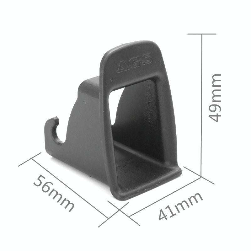 10 Pairs CSJY-4001 Car Child Safety Seat Interface Guide Slot(Black)