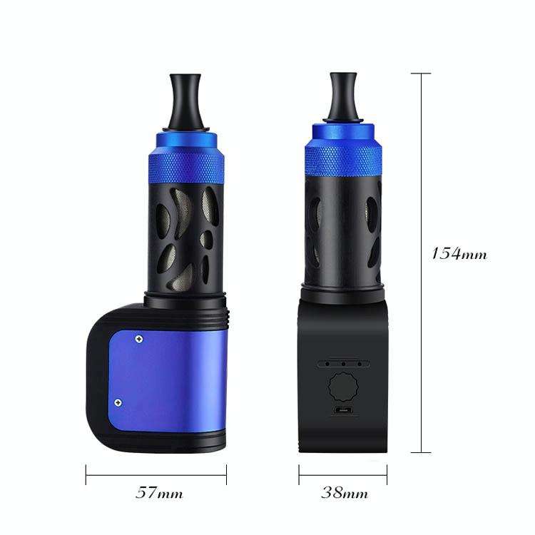 Car Lazy Cigarette Holder Driving Cigarette Holder Portable Car Ashtray(Blue)