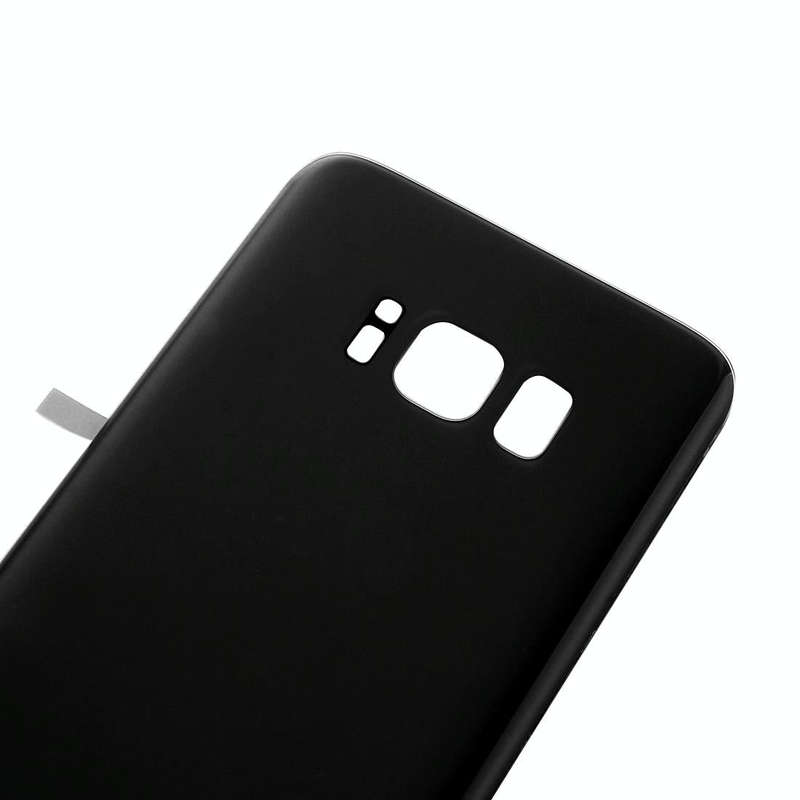 For Galaxy S8 Original Battery Back Cover (Midnight Black)