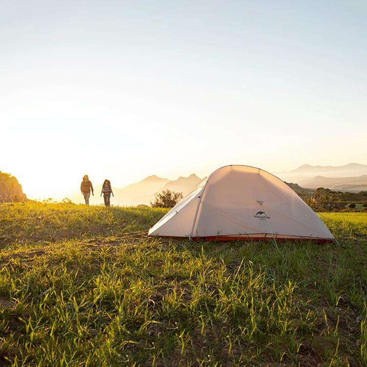 Naturehike NH15T002-T1 Ultralight Tent Outdoor Camping Rainproof Tent, Colour:20D Silicone Light ...