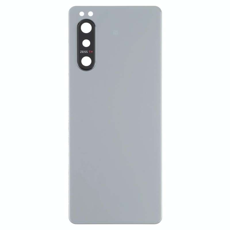 Battery Back Cover with Camera Lens Cover for Sony Xperia 5 II(Grey)