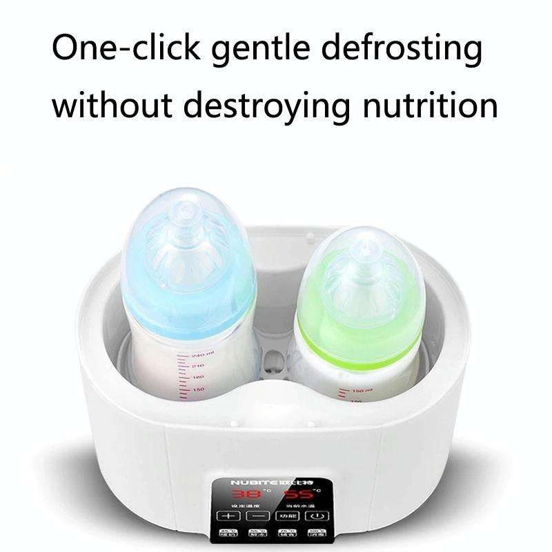 NUBITE N20 2 In 1 Double Bottle Warmer Sterilization Machine, Plug Specifications:, Plug Type:US ...