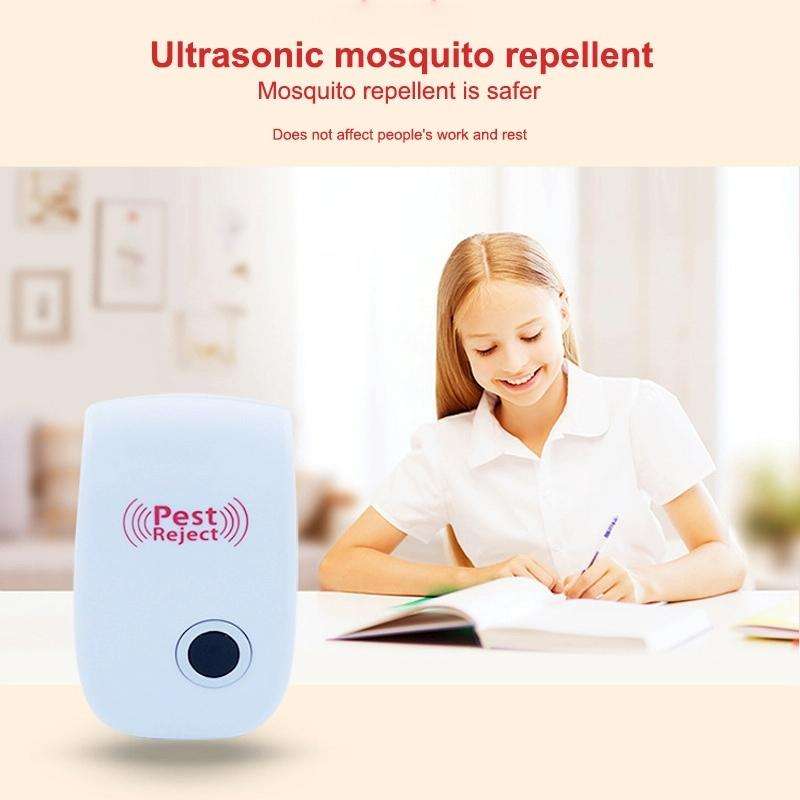 Ultrasonic Electronic Cockroach Mosquito Pest Reject Repeller,US Plug