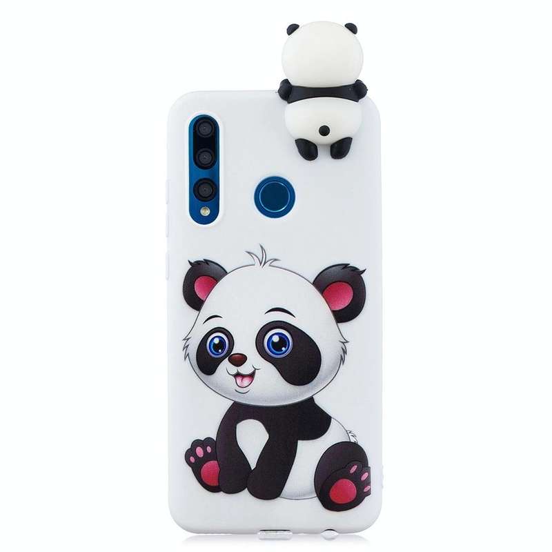 For Huawei P30 Lite Shockproof Cartoon TPU Protective Case(Panda)