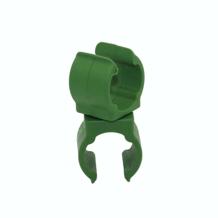 50 PCS Rotary Buckle Gardening Plastic Bracket Support Universal Tube Clamp Plastic Buckle, Size:...