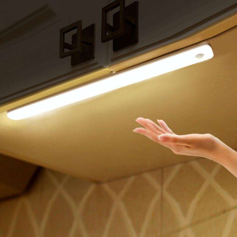 Magnetic Rechargeable Cabinet Bedside Human Body Induction Lamp, Specification: 900 mAh With Swit...