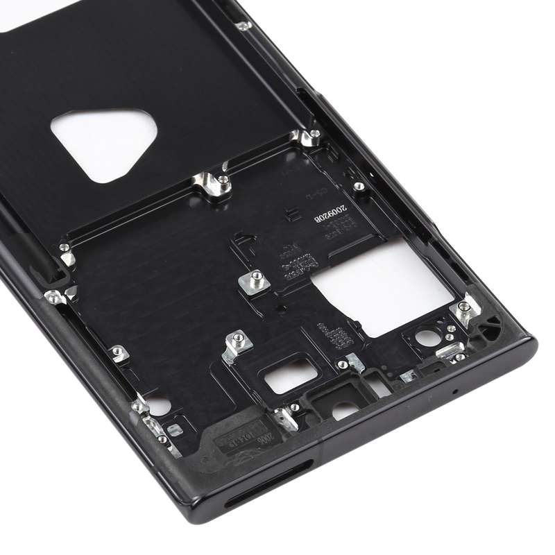For Samsung Galaxy Note20 Ultra  Single Middle Frame Bezel Plate (Black)