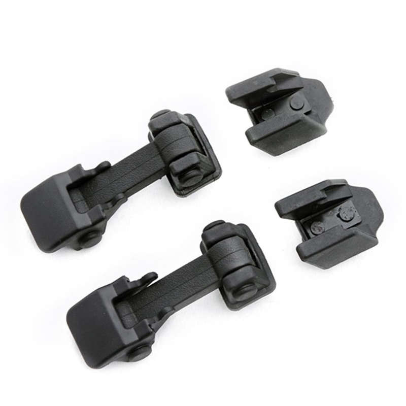 2 PCS Car Latch Locking Catch Buckle Engine Cover for Jeep Wrangler TJ 1996-2006