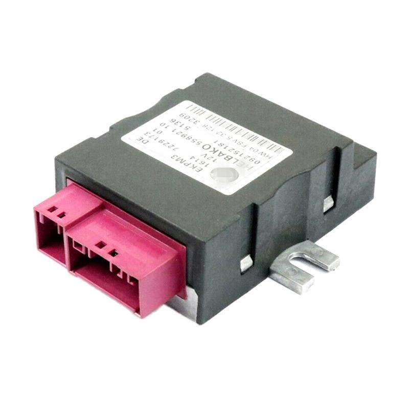 For BMW X5 Car Fuel Pump Controller 16147229173(Black)