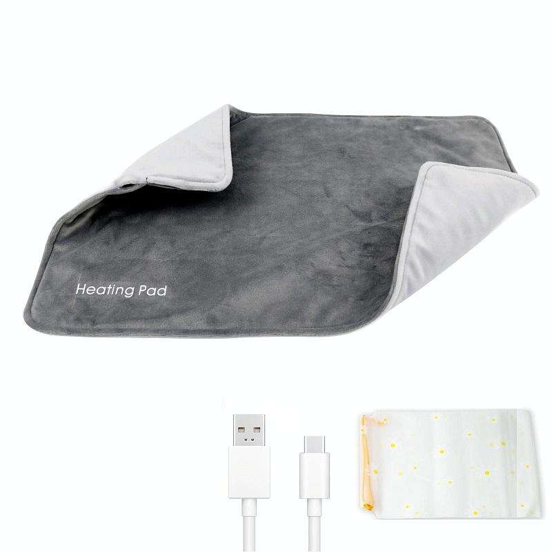 Constant Temperature Physiotherapy Graphene Electric Blanket, Color: Gray+TYPE-C Cable