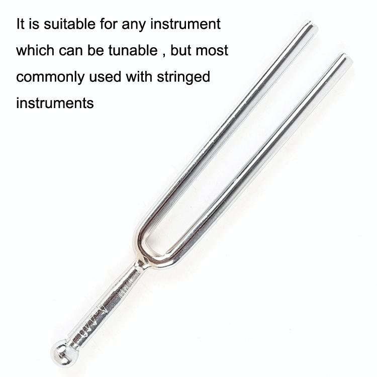 2 PCS Resonant Standard Teaching Sound Fork Stainless Steel Violin Instrument Music Sound Fork(Si...