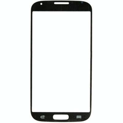 For Samsung Galaxy S IV / i9500 10pcs Front Screen Outer Glass Lens (Blue)