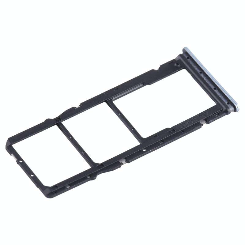 For Xiaomi Redmi 13C SIM Card Tray + SIM Card Tray + Micro SD Card Tray (Blue)
