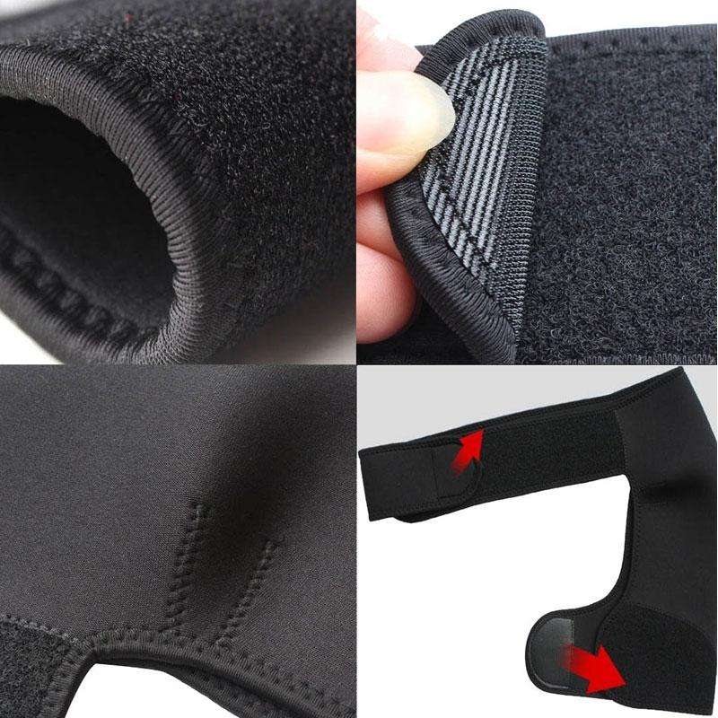 Breathable Adjustable Shoulder Support Brace Unisex Sport Compression Brace Strap Wrap Shoulder B...