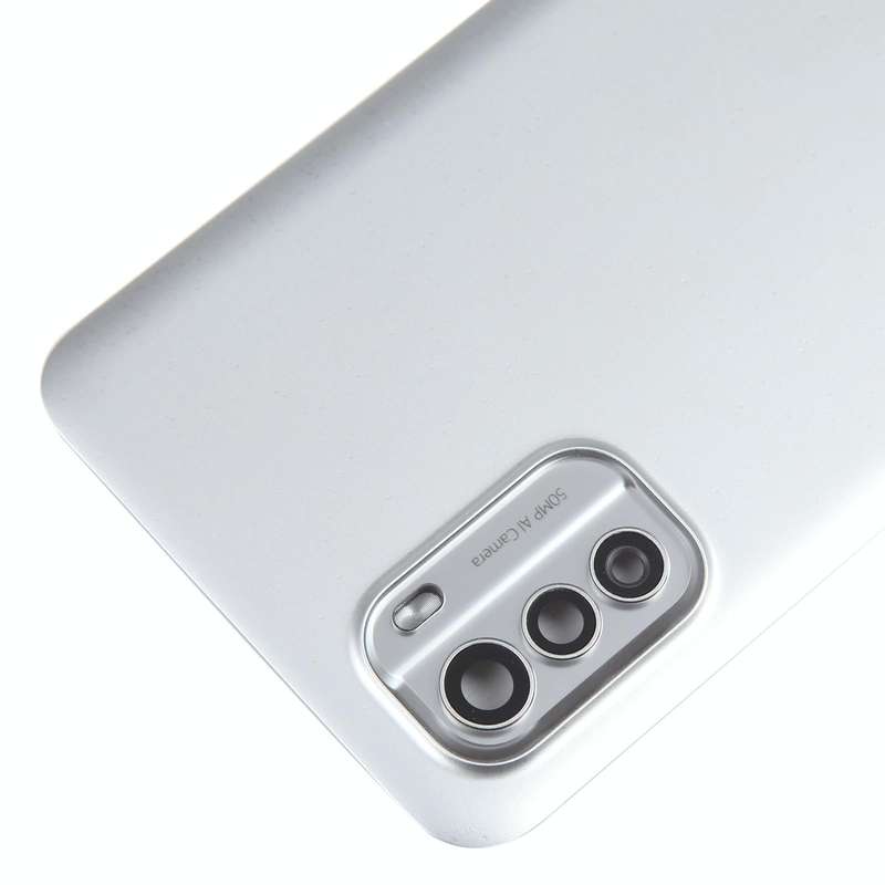 For Nokia G60 Original Battery Back Cover with Camera Lens Cover(Silver)
