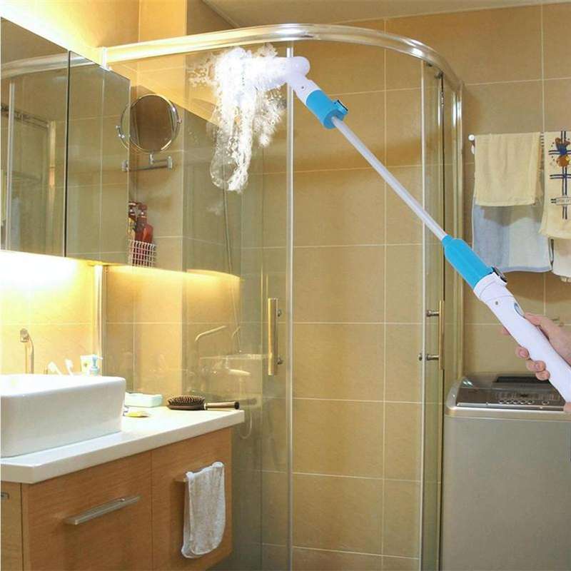 Multi-function Tub and Tile Scrubber Cordless Power Spin Scrubber Power Cleaning Brush Set for Ba...