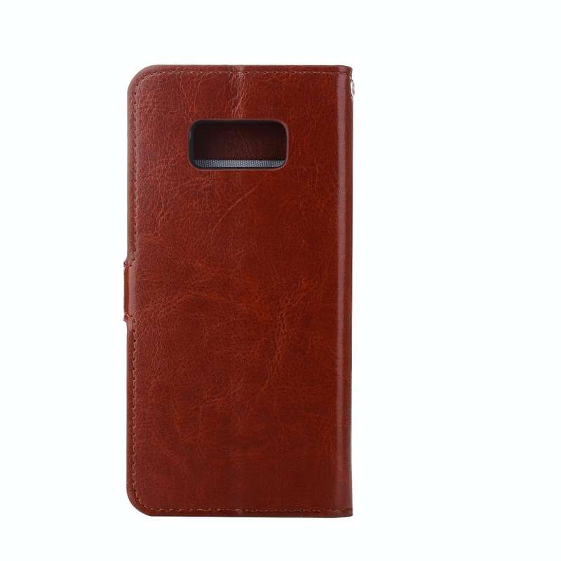 For Galaxy S8 Retro Crazy Horse Texture Horizontal Flip Leather Case with Holder & Card Slots & W...