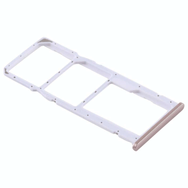 2 SIM Card Tray + Micro SD Card Tray for Huawei Honor Play 7C(Gold)