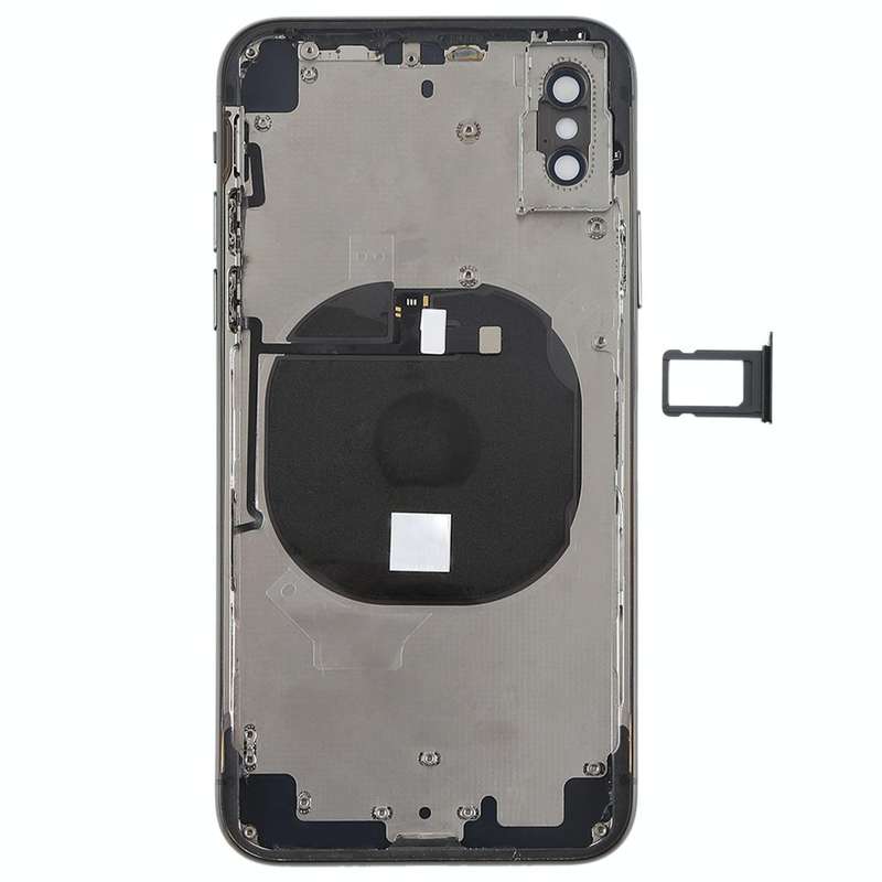 Battery Back Cover Assembly with Side Keys & Wireless Charging Module & Volume Button Flex Cable ...