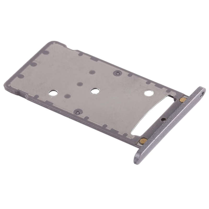 2 SIM Card Tray / Micro SD Card Tray for Huawei Enjoy 6 / AL00(Grey)