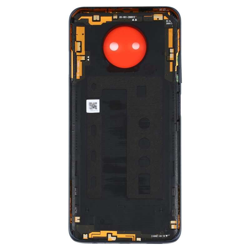 Original Battery Back Cover for Xiaomi Redmi Note 9 5G / Redmi Note 9T M2007J22G M2007J22C(Black)