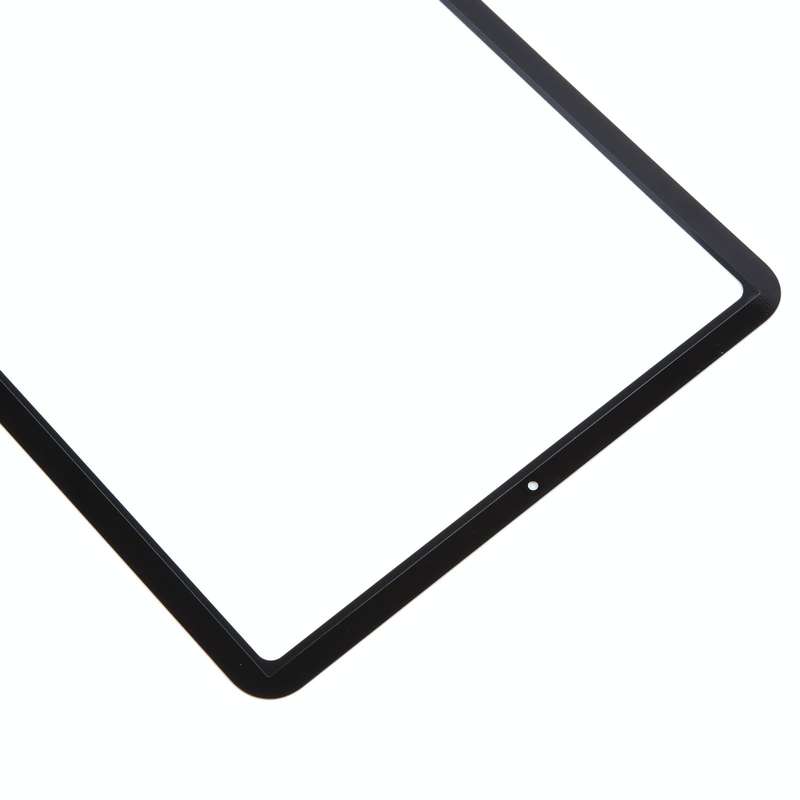 For iPad Air 4 Front Screen Outer Glass Lens with OCA Optically Clear Adhesive(Black)