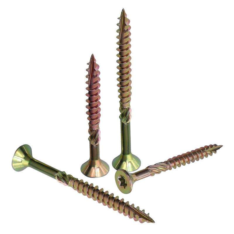 RUITOOL T25 100pcs Woodworking Screws Torx Self Tapping Screws 4.5 x 60mm