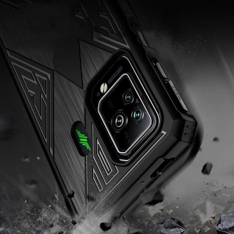 For Xiaomi Black Shark 5 / 5 Pro TPU Cooling Gaming Phone All-inclusive Shockproof Case(Black)