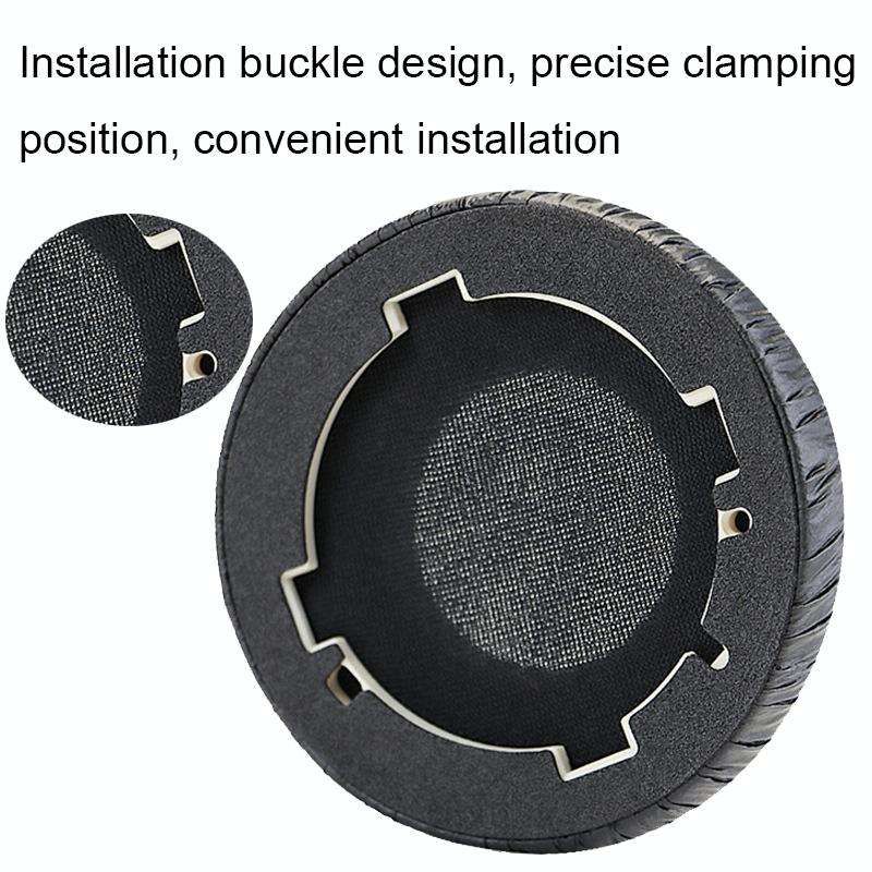 1pair For JBL Tune 600BTNC/T600 Headphone Sponge Cover Earmuffs with Buckle(Black)