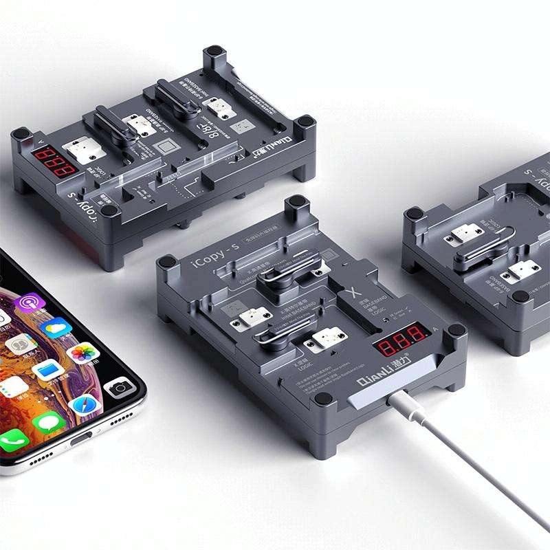 Qianli iCopy-S Double Sided Chip Test Stand 4 in1 Logic Baseband EEPROM Chip Non-removal For iPho...