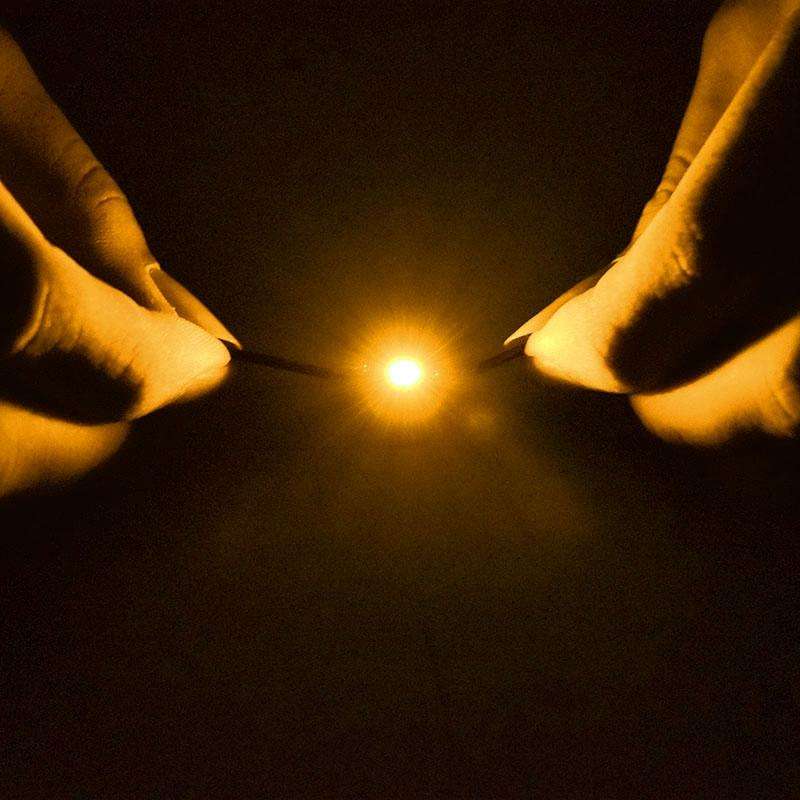 10 PCS T8.5 5050 Led 1 SMD Car Gauge Dash Bulb Dashboard Instrument Light Wedge Interior Lamp(Yel...