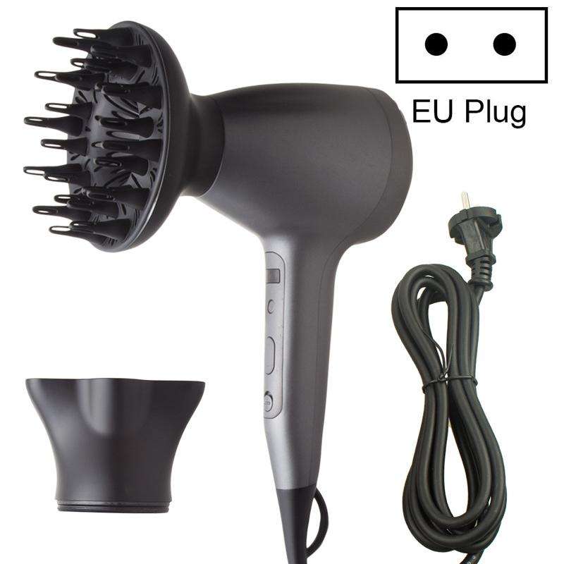 Lescolton 9809 Household Smart High-power Cold Hot Wind Leafless Negative Ion Hair Dryer with Hai...
