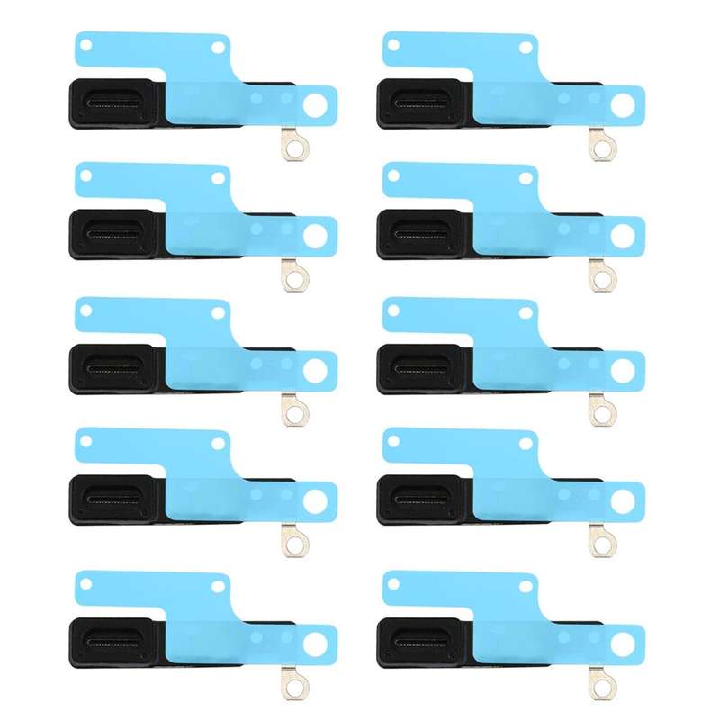 10 PCS for iPhone 8 Earpiece Receiver Mesh Covers + Earpiece Receiver Adhesive Stickers