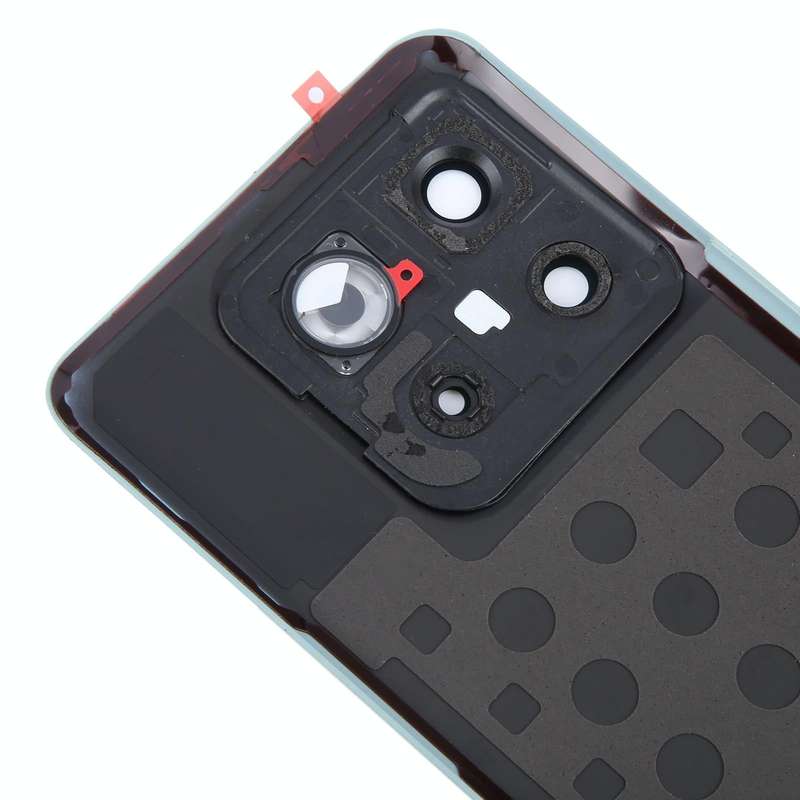 For OnePlus 10T Battery Back Cover with Camera Lens Cover(Green)