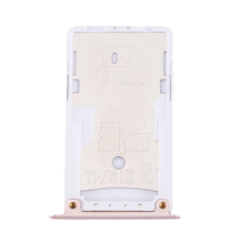For Xiaomi Redmi 4X SIM & SIM / TF Card Tray(Gold)