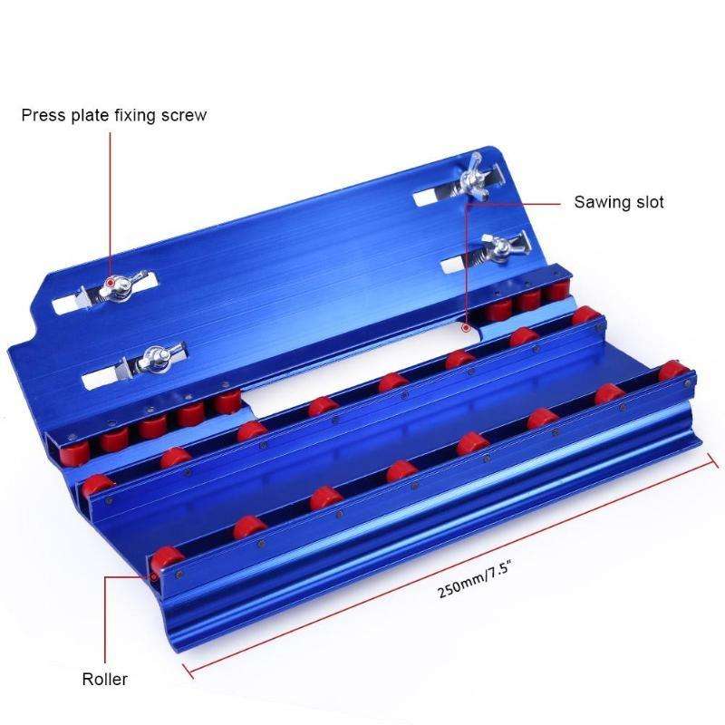 45 Degree Stone Cutting Marble Tile Ceramic Bevel Cutter Chamfering Device(Blue)