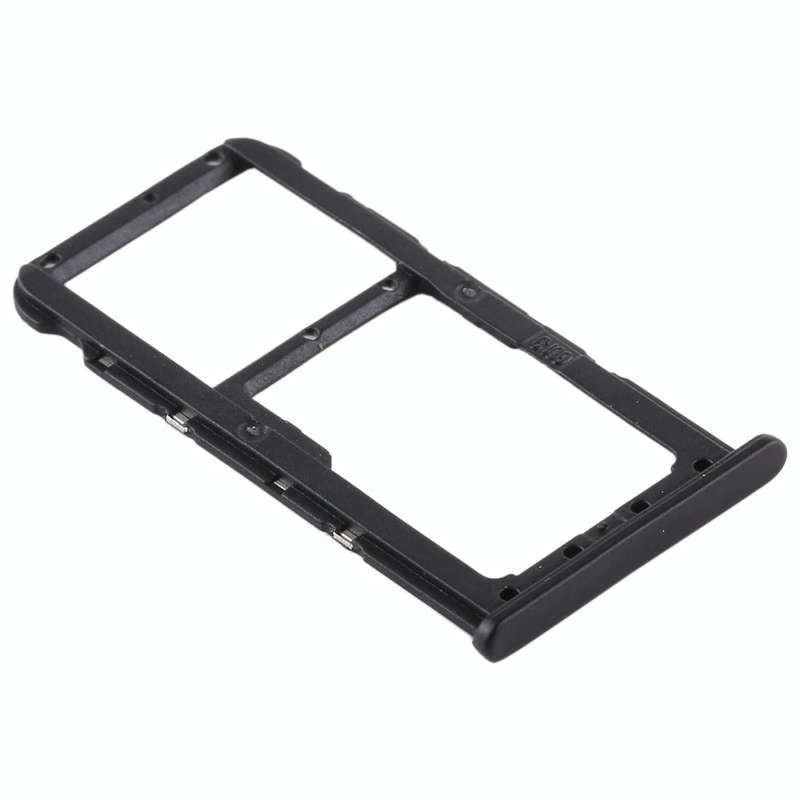 SIM Card Tray + SIM Card Tray / Micro SD Card for Huawei Maimang 6(Black)