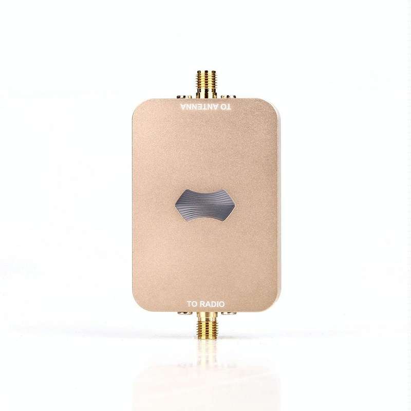 SH-RC24G3W 2.4GHz 3W Wireless WiFi Signal Booster Amplifier for UAV RC (Gold)