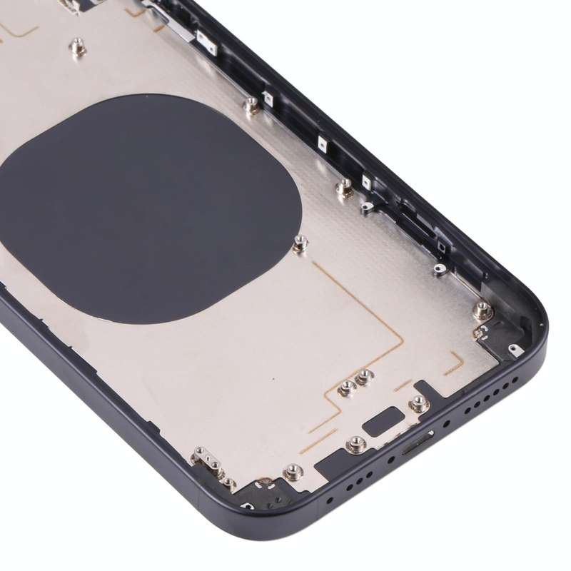 Back Housing Cover with Appearance Imitation of iP13 for iPhone XR(Black)